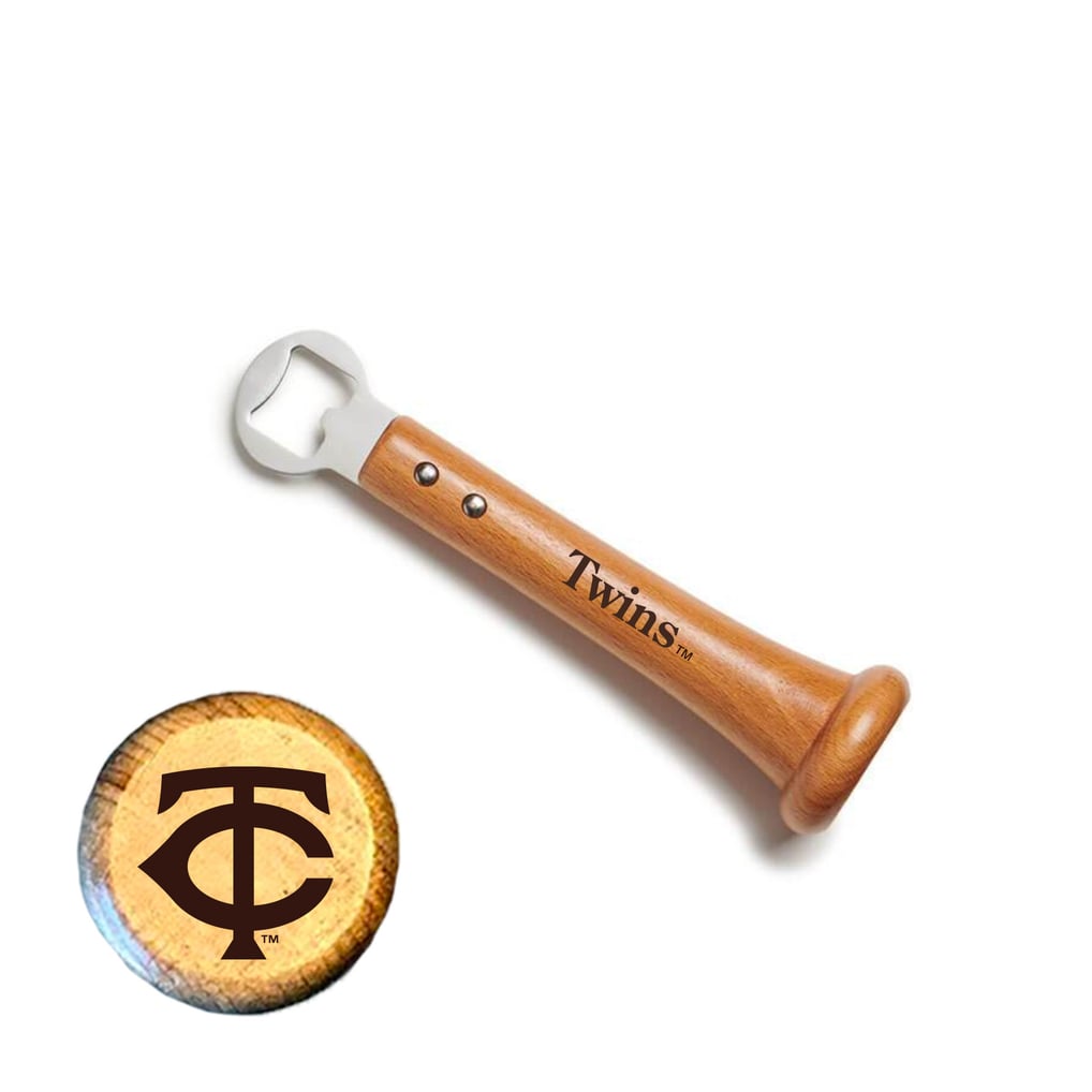 Minnesota Twins Baseball BBQ Pickoff Bottle Opener