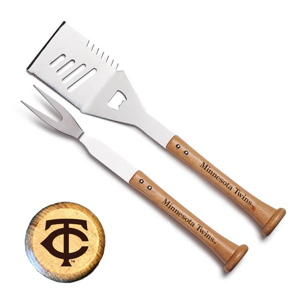 Minnesota Twins Baseball BBQ Turn Two Combo Set