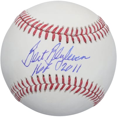 Bert Blyleven Minnesota Twins Autographed Fanatics Authentic Baseball with "HOF 2011" Inscription