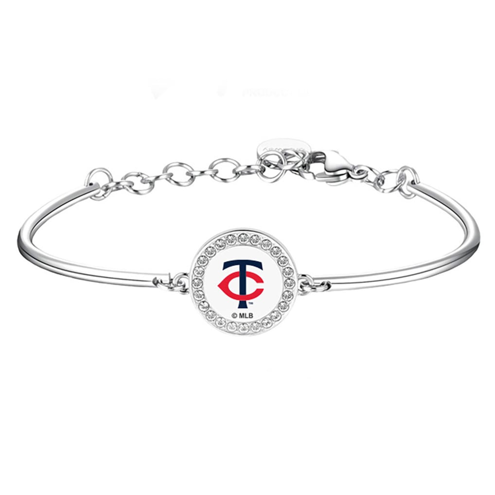 Minnesota Twins Brosway Team Bracelet - Silver