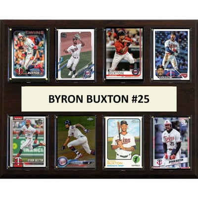 Byron Buxton Minnesota Twins 12" x 15" Trading Card Plaque