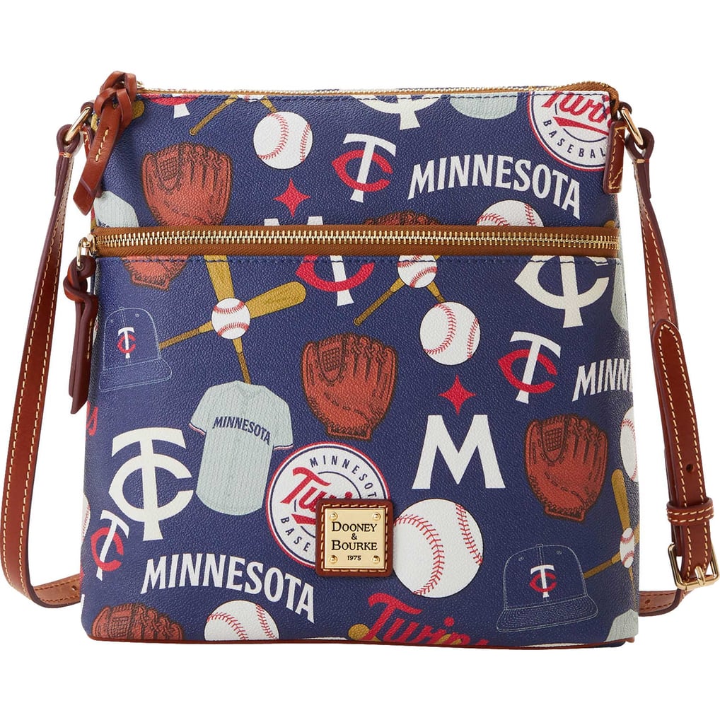 Minnesota Twins Dooney & Bourke Game Day Crossbody Purse display picture 1