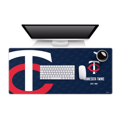 Minnesota Twins Fanpoint 15.7" x 35.4" Logo Series Desk Pad