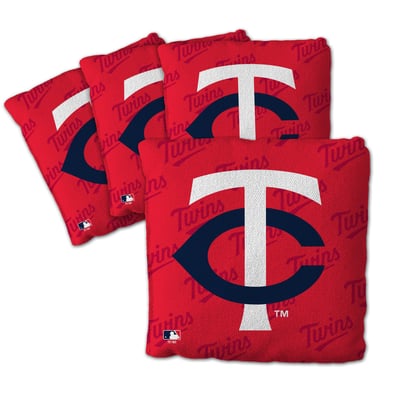 Minnesota Twins Fanpoint Four-Piece Cornhole Bag Set