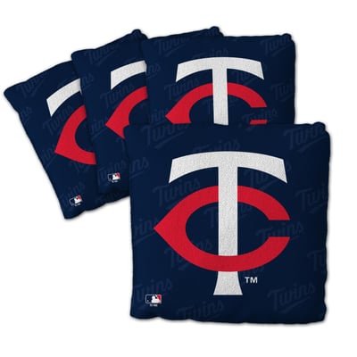Minnesota Twins Fanpoint Four-Piece Cornhole Bag Set