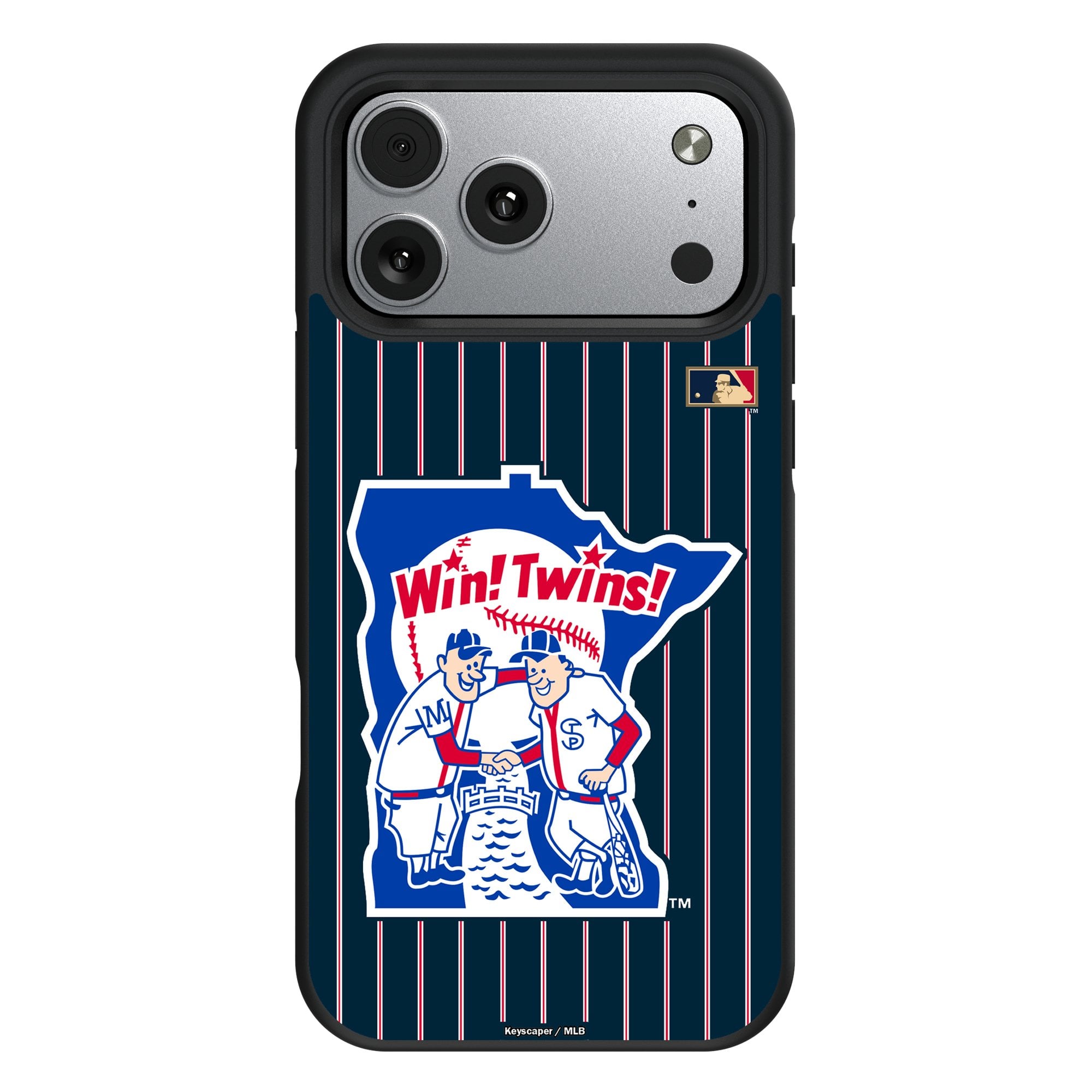 Minnesota Twins Keyscaper Bump Case with 8.2ft Drop Protection