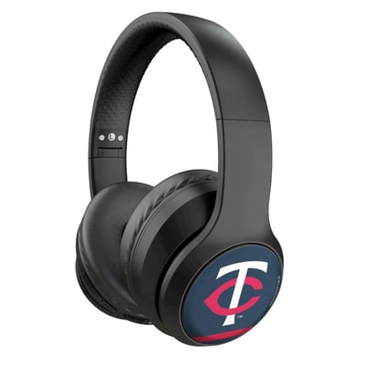 Minnesota Twins Keyscaper Stripe Wireless Bluetooth Headphones With Case
