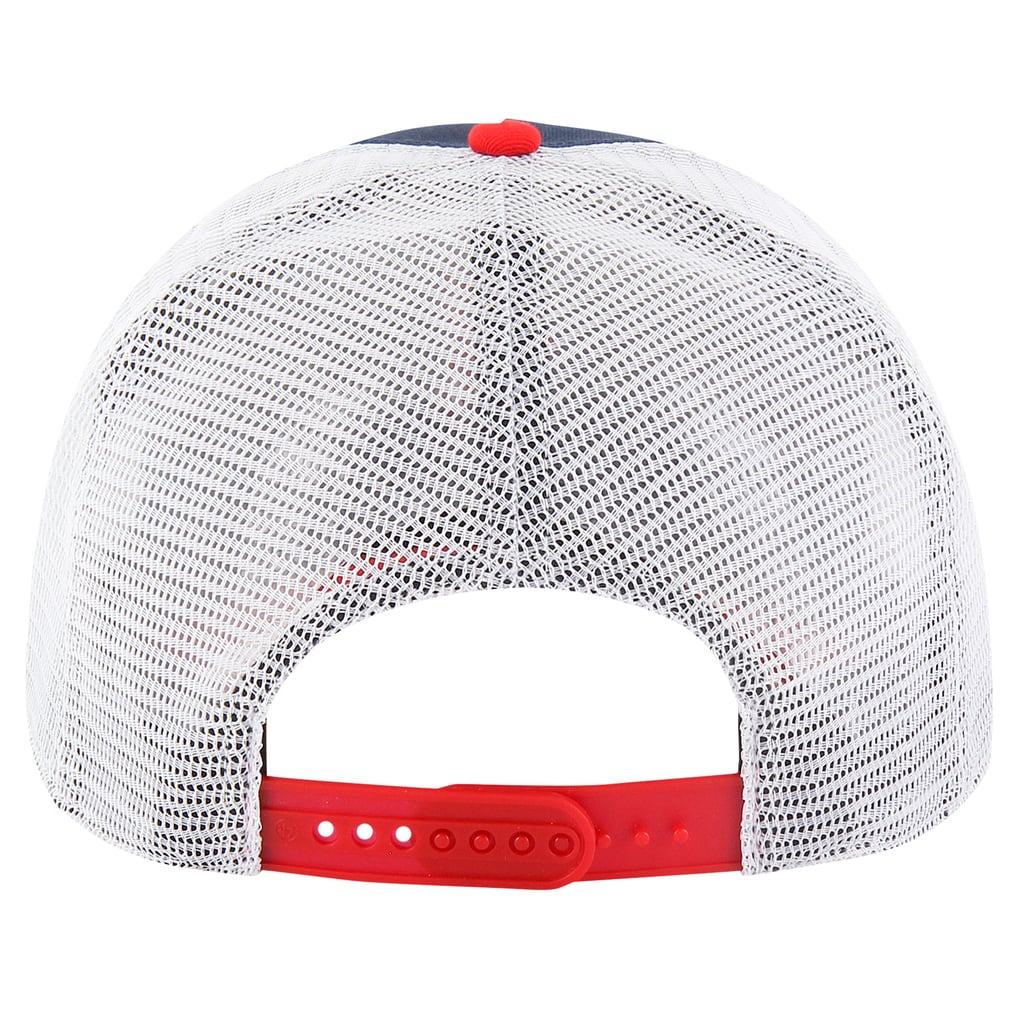 Minnesota Twins '47 Gridiron Super Stripe Relaxed Trucker Hitch Adjustable Hat - Navy