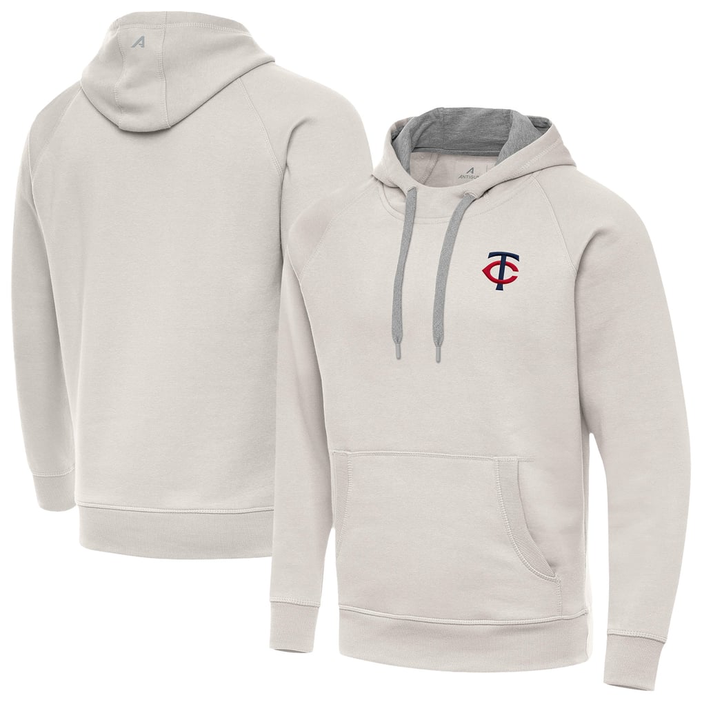 Minnesota Twins Antigua Victory Pullover Hoodie - Cream