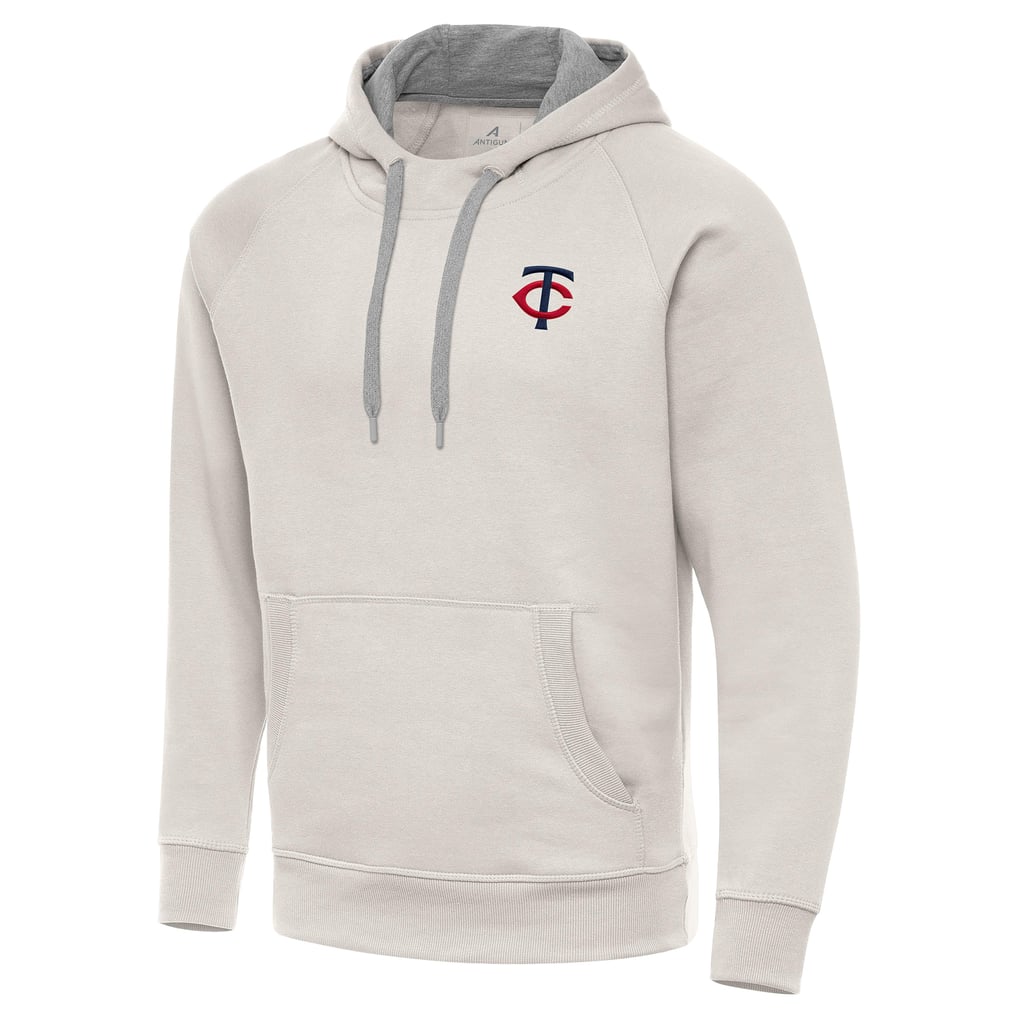 Minnesota Twins Antigua Victory Pullover Hoodie - Cream