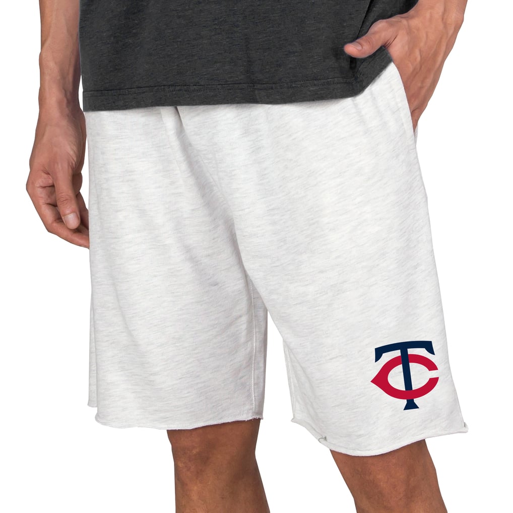 Minnesota Twins Concepts Sport Mainstream Terry Tri-Blend Shorts - Oatmeal