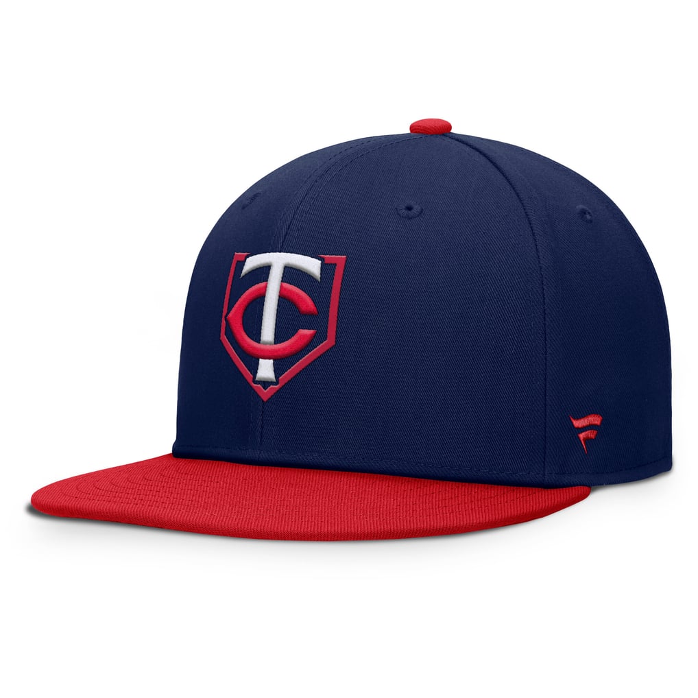 Minnesota Twins Fanatics Batter's Box Snapback Hat - Navy/Red