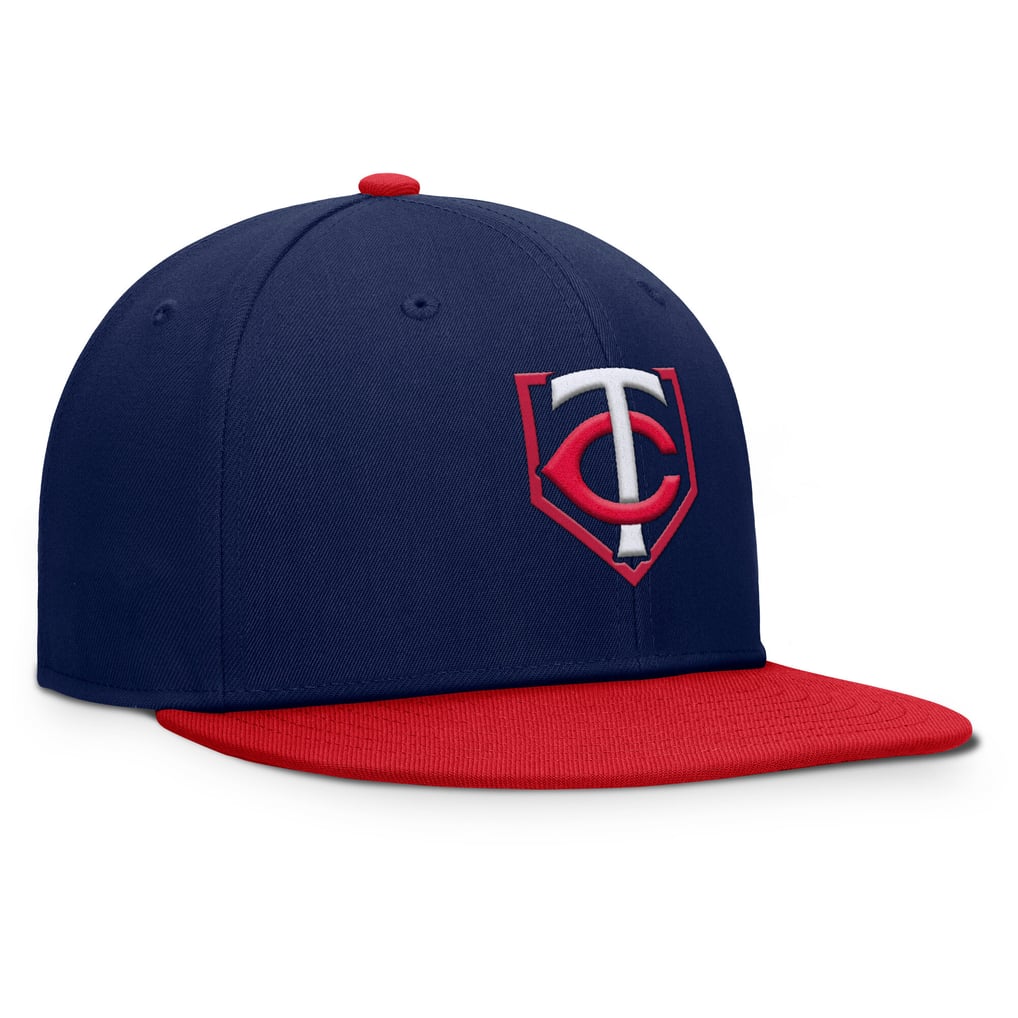 Minnesota Twins Fanatics Batter's Box Snapback Hat - Navy/Red