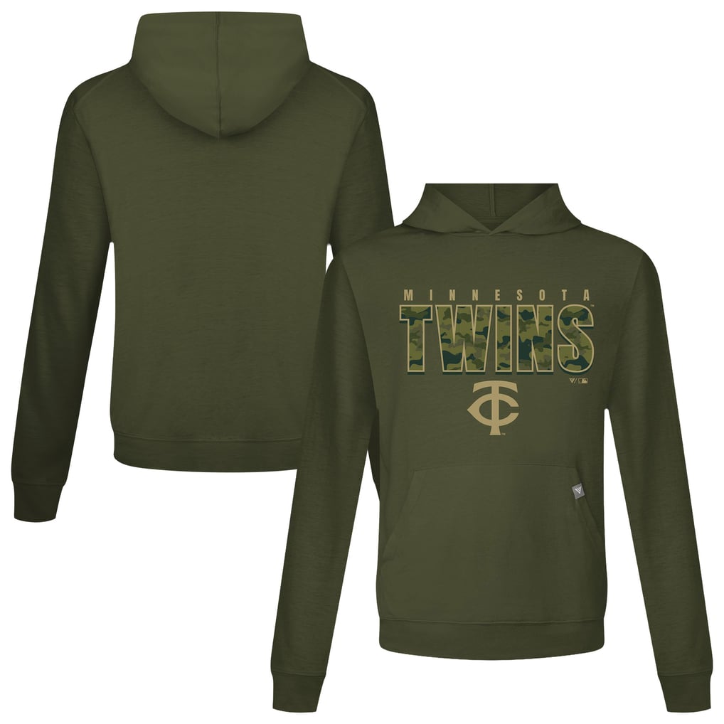 Minnesota Twins Levelwear Relay Protect Pullover Hoodie - Green