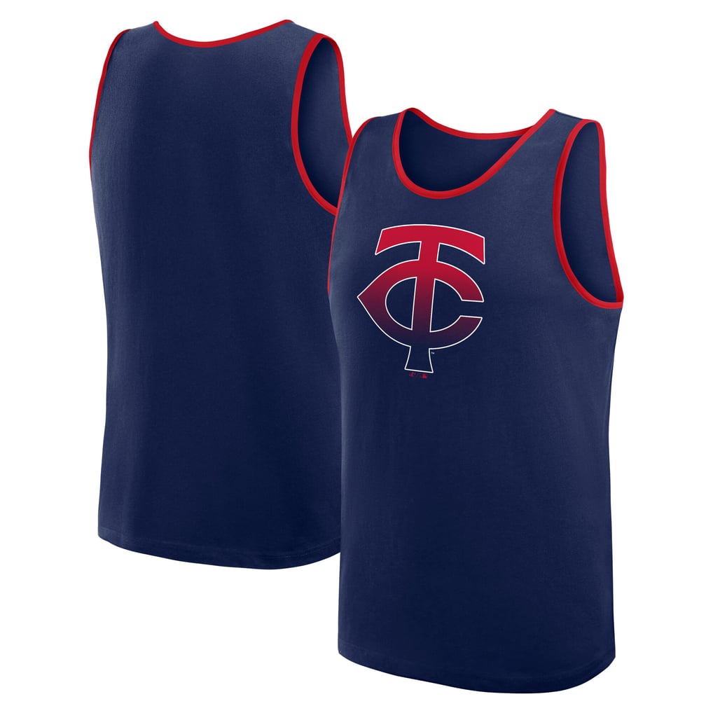 Minnesota Twins Logo Athletic Unmatched Success Tank Top - Navy