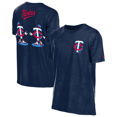 Minnesota Twins New Era Cartoon Logo T-Shirt - Navy