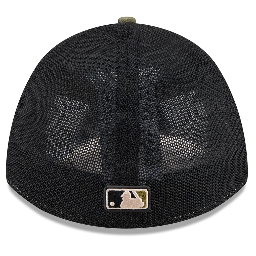  Minnesota Twins New Era 2026 Armed Forces Day 39THIRTY M-Crown Flex Hat - Olive