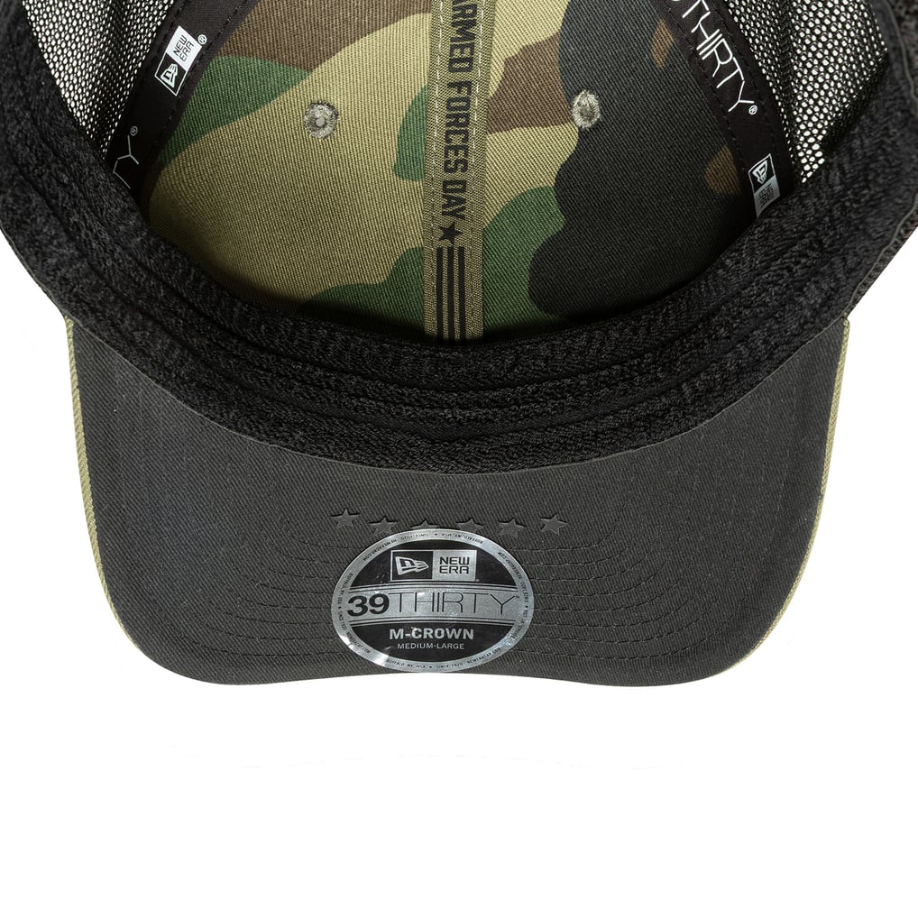  Minnesota Twins New Era 2026 Armed Forces Day 39THIRTY M-Crown Flex Hat - Olive