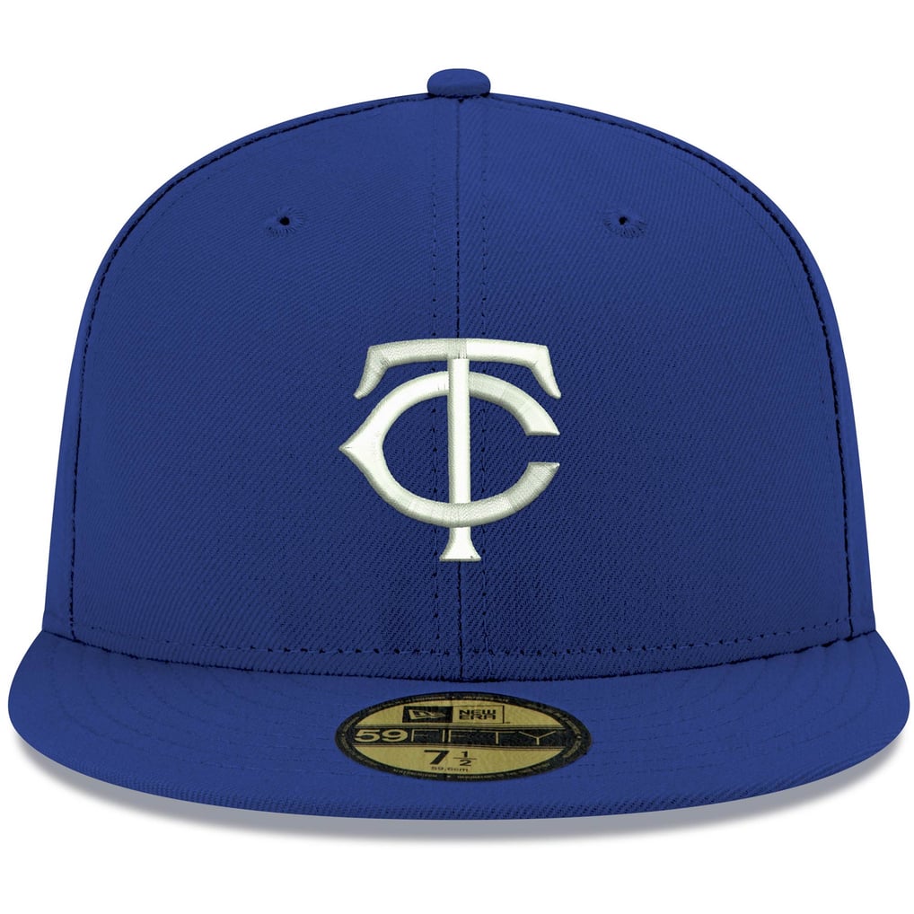 Minnesota Twins New Era White Logo 59FIFTY Fitted Hat - Royal 
