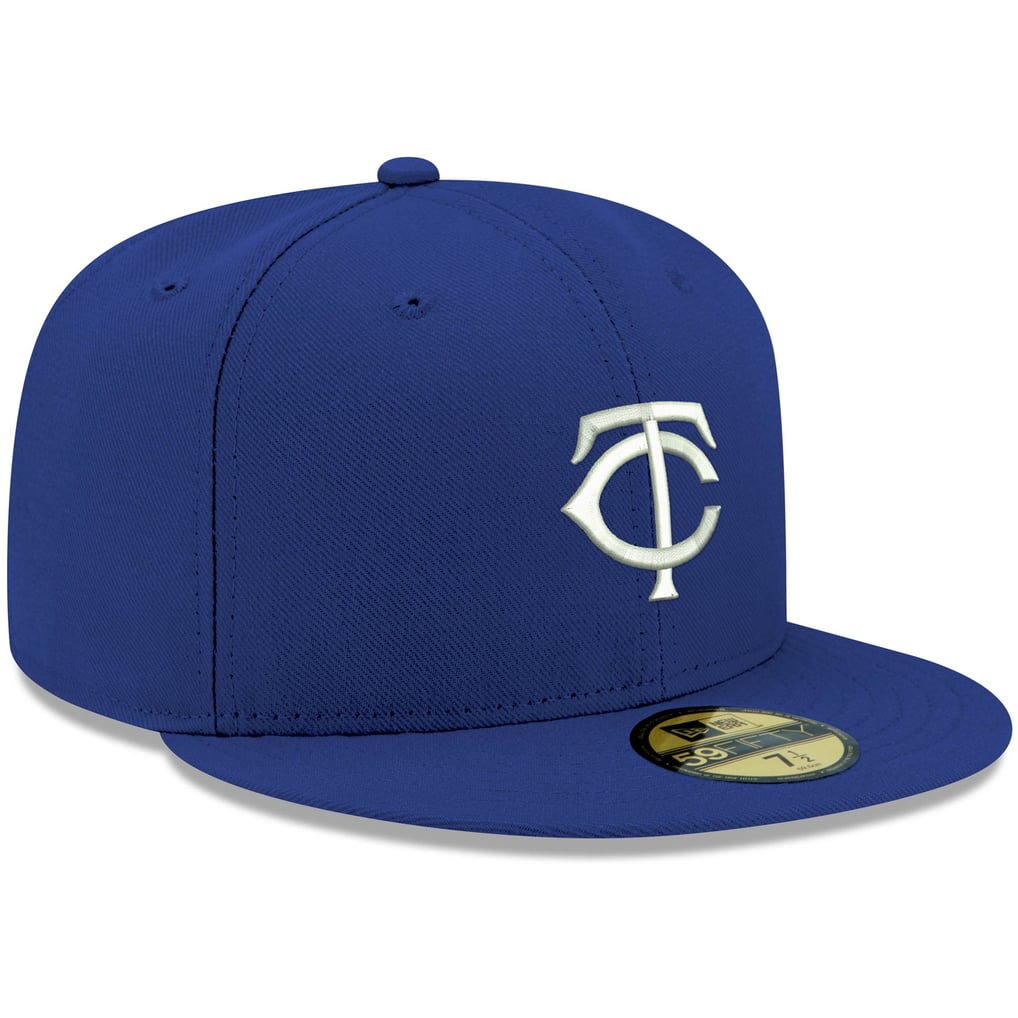 Minnesota Twins New Era White Logo 59FIFTY Fitted Hat - Royal 