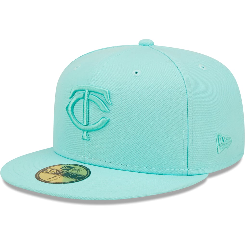 New Era Fits MLB Minnesota Twins Turquoise Women\'s Strapback Hat Cap NEW ERA  main image 2