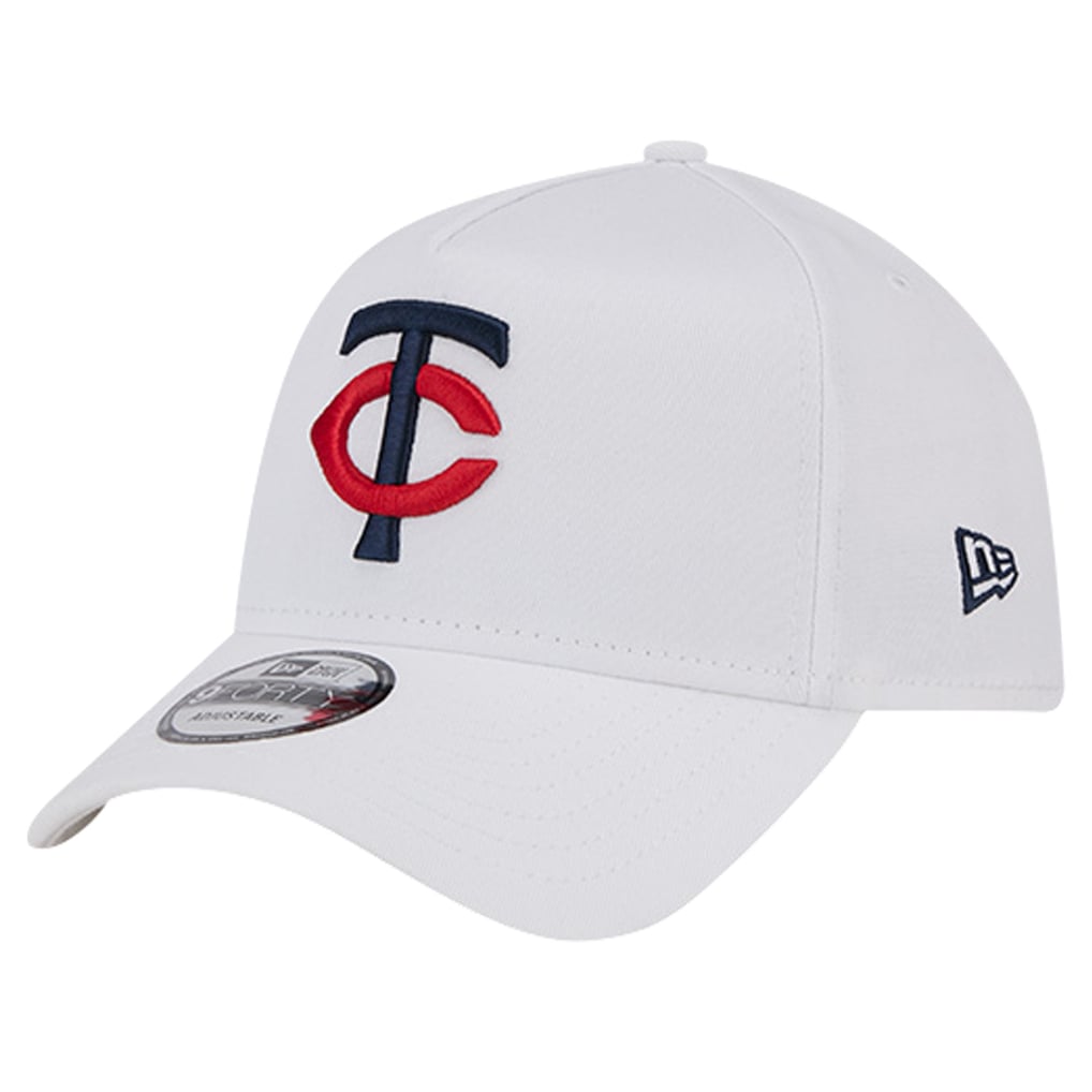 Minnesota Twins New Era TC A-Frame 9FORTY Adjustable Hat - White