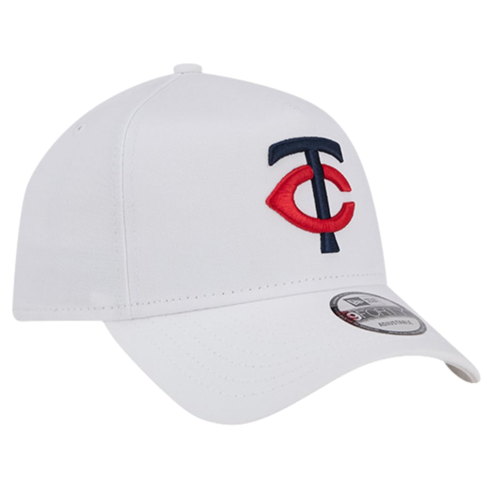 Minnesota Twins New Era TC A-Frame 9FORTY Adjustable Hat - White
