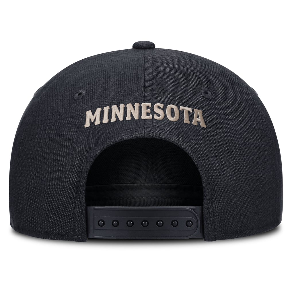Minnesota Twins Nike Cooperstown Rise A-Frame Adjustable Hat - Light Brown/Navy