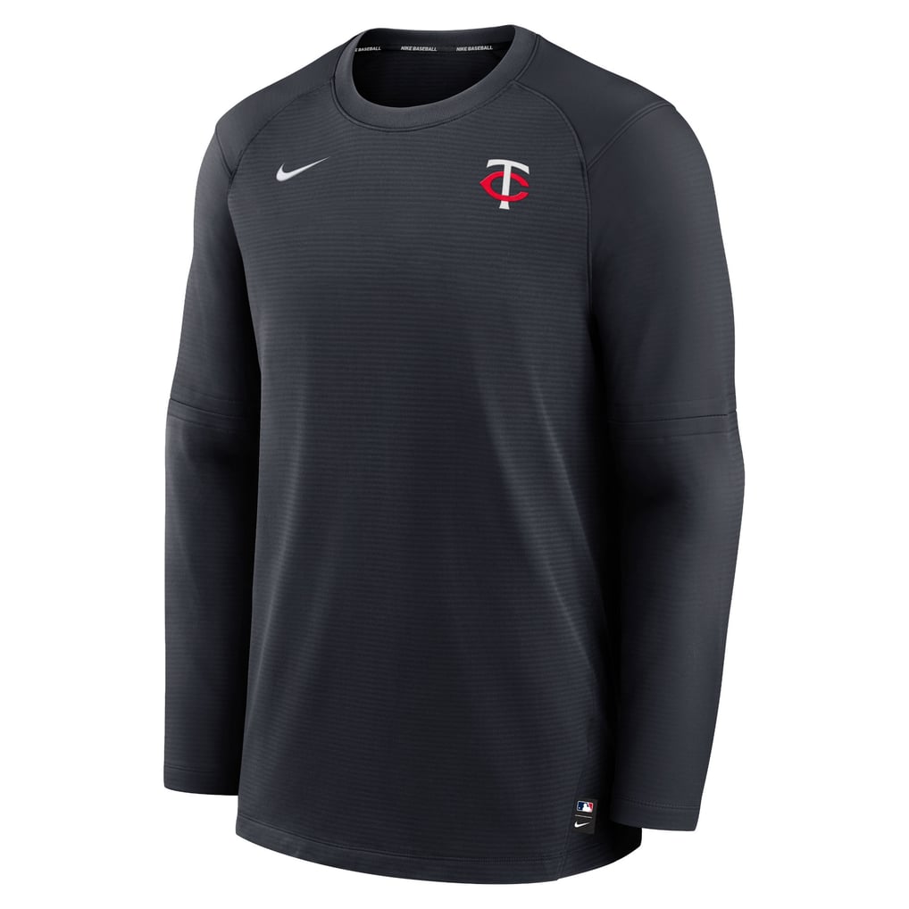 Minnesota Twins Nike Authentic Collection Logo Performance Long Sleeve T-Shirt - Navy