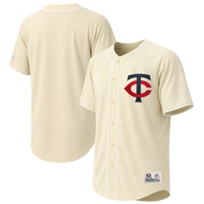 Minnesota Twins Stitches Jersey - Cream
