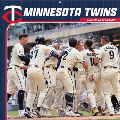 Minnesota Twins 2027 12” x 12” Team Wall Calendar
