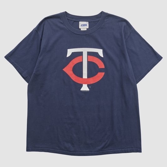 Minnesota Twins CSA 2003 T-shirt - Navy - 2XL by Fanatics Real Vintage