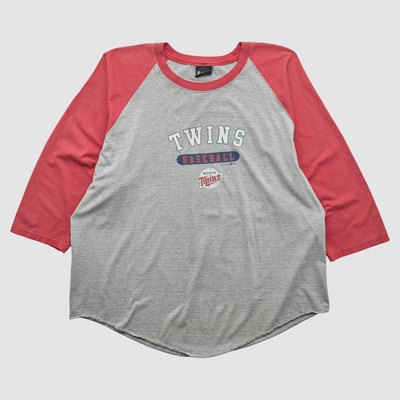 Minnesota Twins Gear For Sports 2000s T-shirt - Gray - 2XL by Fanatics Real Vintage