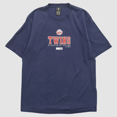 Minnesota Twins Gear For Sports 2001 T-shirt - Navy - S by Fanatics Real Vintage