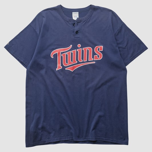 Minnesota Twins Genuine Merchandise 2000s T-shirt - Navy - XL by Fanatics Real Vintage
