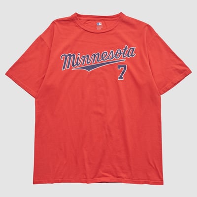 Minnesota Twins Genuine Merchandise 2010 T-shirt - Red - L by Fanatics Real Vintage