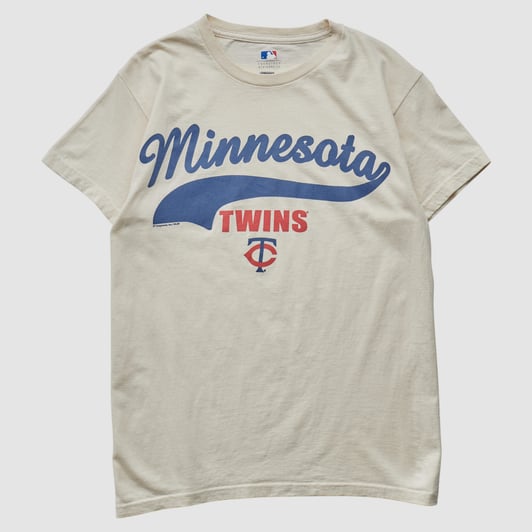 Minnesota Twins Genuine Merchandise 2010s T-shirt - White - XS by Fanatics Real Vintage