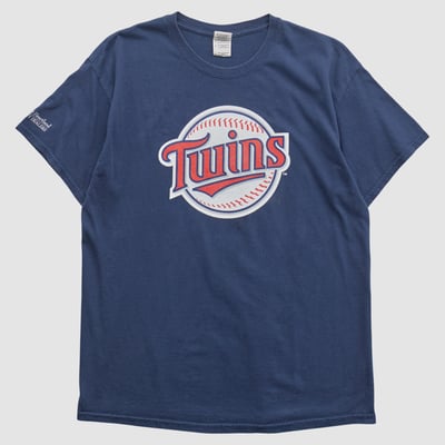 Minnesota Twins Gildan 2010s T-shirt - Navy - L by Fanatics Real Vintage