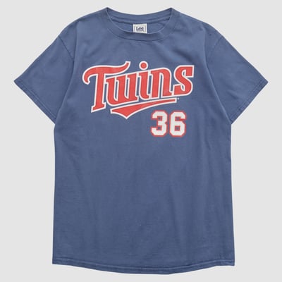 Minnesota Twins Lee Apparel 2000s T-shirt - Navy - M by Fanatics Real Vintage
