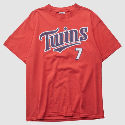 Minnesota Twins Lee Apparel 2003 T-shirt - Red - S by Fanatics Real Vintage