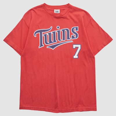 Minnesota Twins Lee Apparel 2007 T-shirt - Red - M by Fanatics Real Vintage