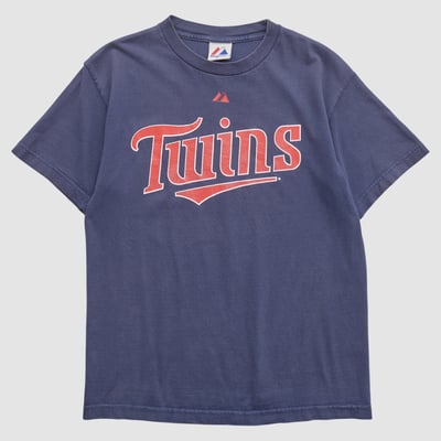 Minnesota Twins Majestic 2008 T-shirt - Navy - M by Fanatics Real Vintage