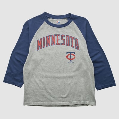 Minnesota Twins Majestic 2009 T-shirt - Gray - S by Fanatics Real Vintage