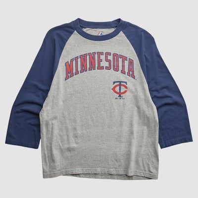 Minnesota Twins Majestic 2009 T-shirt - Heather Gray - S by Fanatics Real Vintage