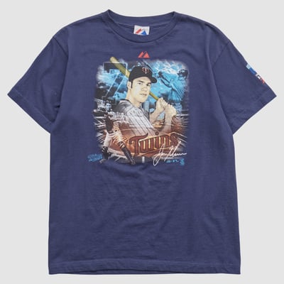 Minnesota Twins Majestic 2010 T-shirt - Navy - S by Fanatics Real Vintage