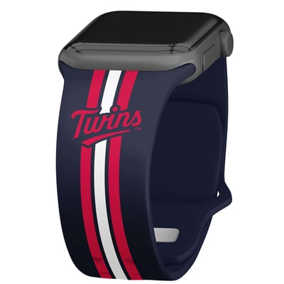 Minnesota Twins Silicone Apple Watch Band