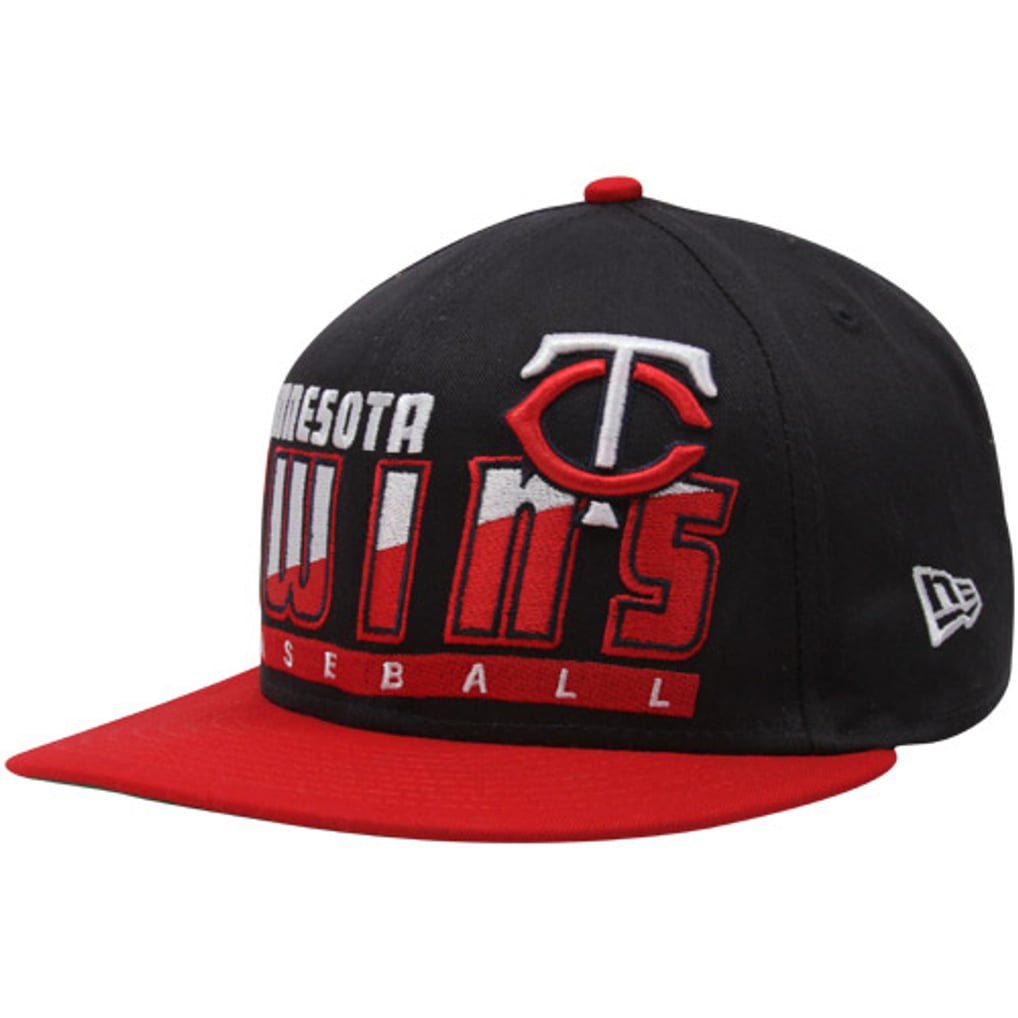 New Era Minnesota Twins Alternate Snapback Cap – MLB – Blue – One Size