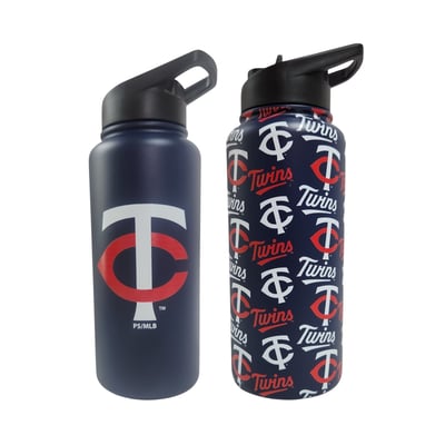Minnesota Twins Pegasus Game Day Duo 41oz. Stainless Steel Water Bottle Set