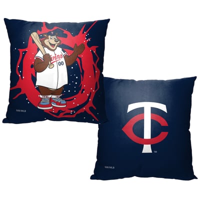 Minnesota Twins The Northwest Group 16" x 16" Mascot Printed Throw Pillow