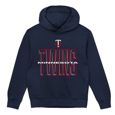 Minnesota Twins Outerstuff Toddler Field General Fleece Hoodie - Navy